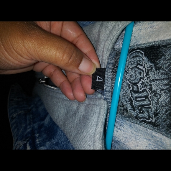 Boys Denim Hoodie Jacket - Picture 5 of 5